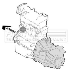 Engine Mount FIRST LINE FEM4195 OE Ref 8E0199339 FIRST LINE