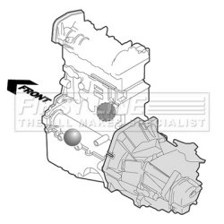 Engine Mount FIRST LINE FEM4380 OE Ref 123610040 FIRST LINE