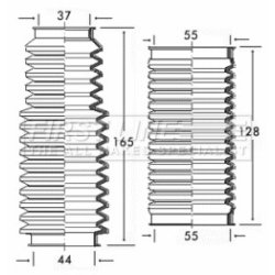 Steering Rack Boot FIRST LINE FSG3159