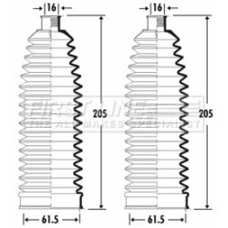 Steering Rack Boot FIRST LINE FSG3264 OE Ref 32102353824