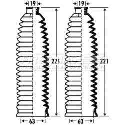 Steering Rack Boot FIRST LINE FSG3271 OE Ref 8E0419831