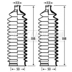 Steering Rack Boot FIRST LINE FSG3291