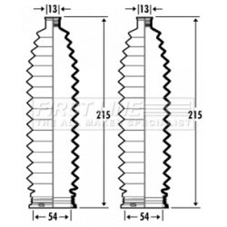 Steering Rack Boot FIRST LINE FSG3352