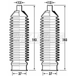 Steering Rack Boot FIRST LINE FSG3364 OE Ref 1 661 562 S1