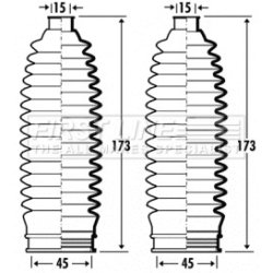 Steering Rack Boot FIRST LINE FSG3368 OE Ref 34137SA000