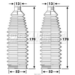 Steering Rack Boot FIRST LINE FSG3379