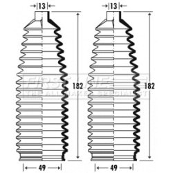 Steering Rack Boot FIRST LINE FSG3381 OE Ref 16 09 165
