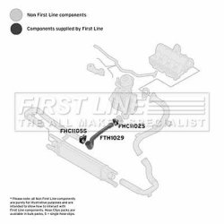 Charge Air Hose FIRST LINE FTH1029 OE Ref 51984102
