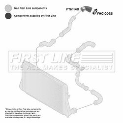 Charge Air Hose FIRST LINE FTH1148 OE Ref 1K0 145 828 Q