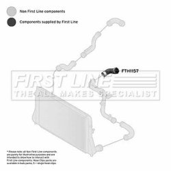 Charge Air Hose FIRST LINE FTH1157 OE Ref 3C0 145 828 C
