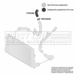 Charge Air Hose FIRST LINE FTH1162 OE Ref 5N0 145 838