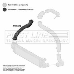 Charge Air Hose FIRST LINE FTH1295 OE Ref 1252691