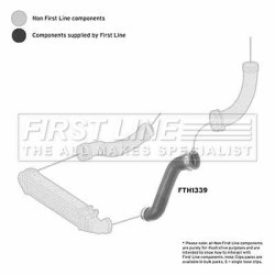 Charge Air Hose FIRST LINE FTH1339 OE Ref 211 528 37 82