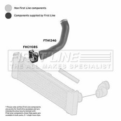 Charge Air Hose FIRST LINE FTH1346 OE Ref 639 528 30 82