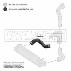 Charge Air Hose FIRST LINE FTH1359 OE Ref 203 528 13 82