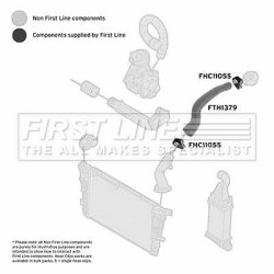 Charge Air Hose FIRST LINE FTH1379 OE Ref 6302613