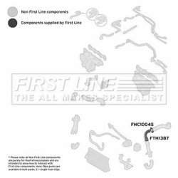 Charge Air Hose FIRST LINE FTH1387 OE Ref A 639 528 29 82
