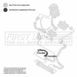 Charge Air Hose FIRST LINE FTH1395 OE Ref 58 60 547