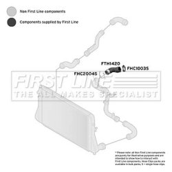 Charge Air Hose FIRST LINE FTH1420 OE Ref 3C0145828K