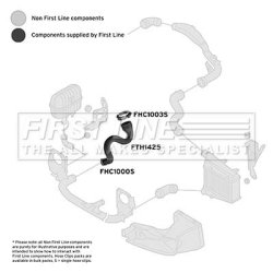 Charge Air Hose FIRST LINE FTH1425 OE Ref 8E0 145 834 AH