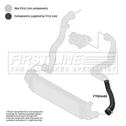 Charge Air Hose FIRST LINE FTH1440 OE Ref 5160501
