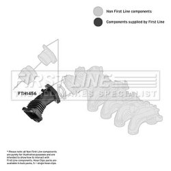 Air Filter Intake Hose FIRST LINE FTH1456 OE Ref 1306843