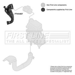 Air Filter Intake Hose FIRST LINE FTH1457 OE Ref 1M519R504AB