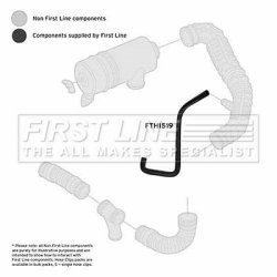 Charge Air Hose FIRST LINE FTH1519 OE Ref LLH500200