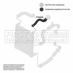 Charge Air Hose FIRST LINE FTH1531 OE Ref PNH500361