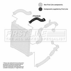 Charge Air Hose FIRST LINE FTH1535 OE Ref PNH500500