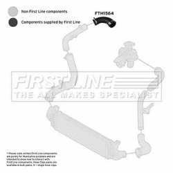 Charge Air Hose FIRST LINE FTH1564 OE Ref 1362391