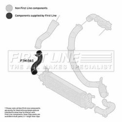 Charge Air Hose FIRST LINE FTH1565 OE Ref 1342143