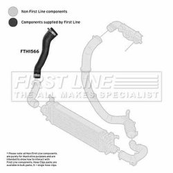 Charge Air Hose FIRST LINE FTH1566 OE Ref 1342143