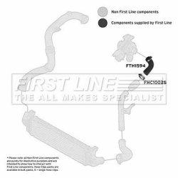 Charge Air Hose FIRST LINE FTH1594 OE Ref 1516729