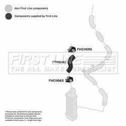 Charge Air Hose FIRST LINE FTH1642 OE Ref 28274-2A401