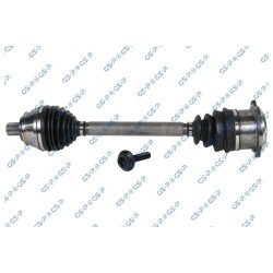 Arbre de transmission (arbre homocinétique) GSP 201535 pour VW Phaeton OE 3D0407272G