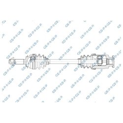 Arbre de transmission (arbre de transmission CV) GSP 201618 OE 28321KG150