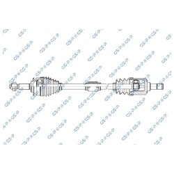Arbre de transmission (joint homocinétique) GSP 202016 pour CHERY A3, ARRIZO OE M112203020VB