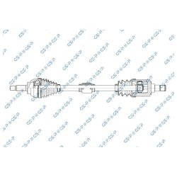Arbre de transmission (essieu CV) GSP 202018 pour CHERY COWIN, COWIN,