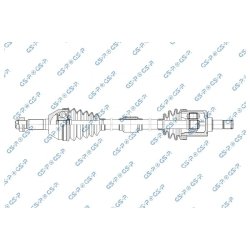 Driveshaft (CV Axle) GSP 202021 OE Ref A212203020DA