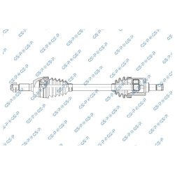 Arbre de transmission (arbre de transmission homocinétique) GSP 202024 OE B142203010RA