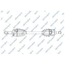 Arbre de transmission (arbre de transmission CV) GSP 202029 pour CHERY EASTAR, OE J262203010