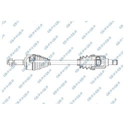 Driveshaft (CV Axle) GSP 202033 OE Ref J432203010