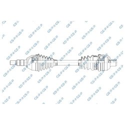 Driveshaft (CV Axle) GSP 202089 OE Ref 13238091