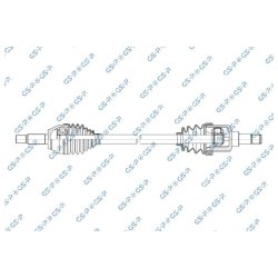 Driveshaft (CV Axle) GSP 202178 OE Ref 3S5W3B436AB