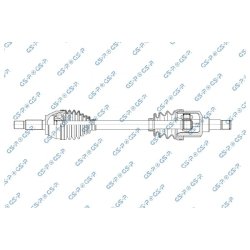 Arbre de transmission (arbre de transmission homocinétique) GSP 202179 pour FORD STREET OE 1753969