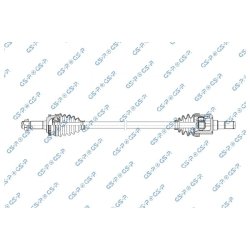 Driveshaft (CV Axle) GSP 202312 OE Ref 4230035000