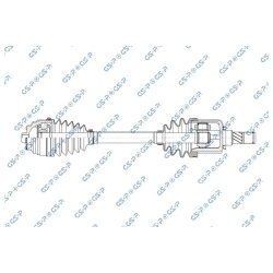 Arbre de transmission (arbre de transmission homocinétique) GSP 202381OL pour MINI OE 31608611927
