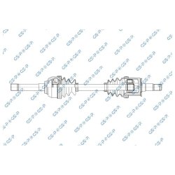 Arbre de transmission (arbre de transmission CV) GSP 202983 pour HYUNDAI H-1 OE 495004A100