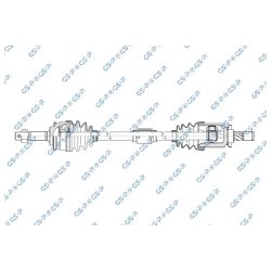 Driveshaft (CV Axle) GSP 203071 OE Ref 72J10